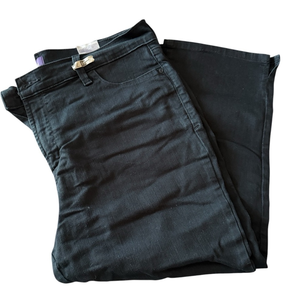 NYDJ black crop jeans